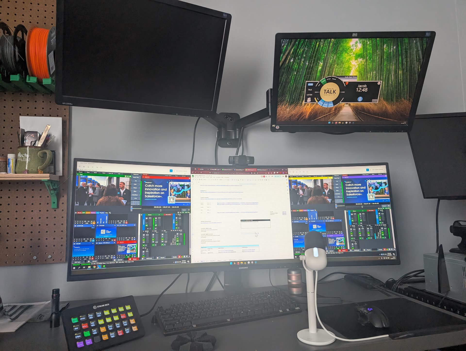 Remote office, Salesforce Slackbot Announcement